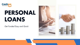 Personal loan provider company