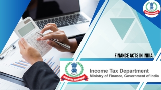 Finance Acts in India