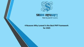 4 Reasons Why Laravel is the Best PHP Framework for 2025