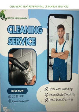 cleaning services by Cismycro Environmental