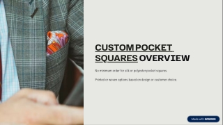 Stylish Pocket Squares – Elevate Your Suit Game