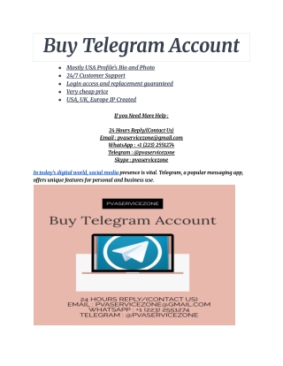Buy Telegram Account (2)