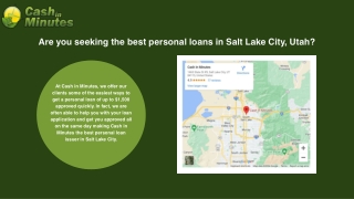 Check out Easy Personal Loan at Salt Lake City