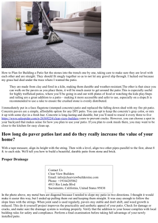 DIY Paver Patio: Everything You Need To Know To Build One Yourself