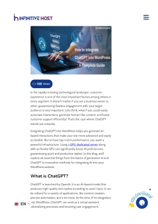 How to Integrate ChatGPT into WordPress: A Complete Guide
