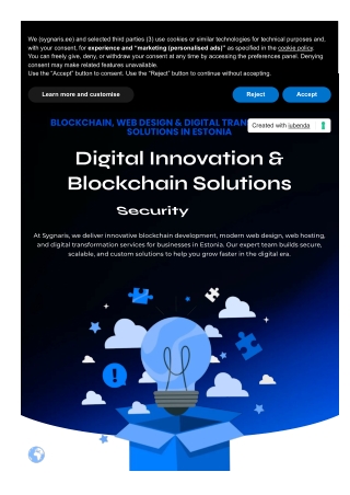 Project Management & Digital Innovation Consulting Estonia