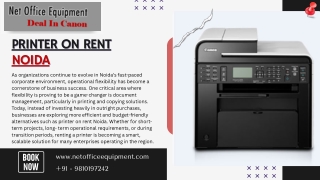 copier machine on rent