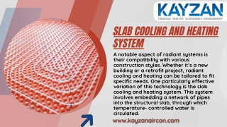 Radiant Cooling and Heating System The Future of Indoor Climate Control