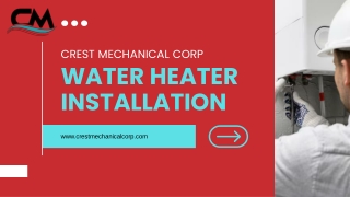 Professional Water Heater Installation for Reliable Hot Water