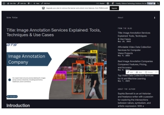 Title Image Annotation Services Explained Tools, Techniques & Use Cases