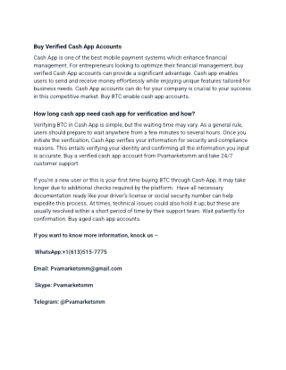 What are the top 10 sites to buy verified cash app accounts ... (1)