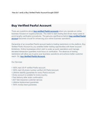 _How do I verify a Buy Verified Paxful AccountI bought 2025_