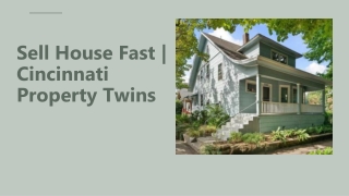 Sell House Fast | Cincinnati Property Twins