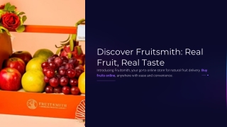 Fruitsmith | Premium Corporate Gifting Solutions with a Healthy Twist
