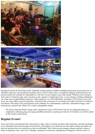 Rustic Tap Beer Yard Sixth Street Bar Live Music