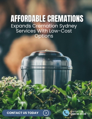 Affordable Cremations Expands Cremation Sydney Services With Low-Cost Options
