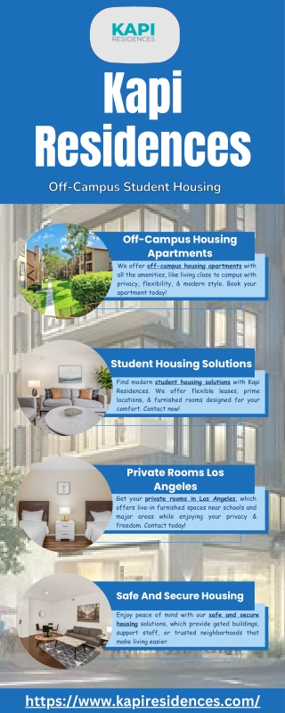 Off-Campus Housing Apartments