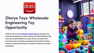 Wholesale Engineering Toys USA | ZHORYA Toys