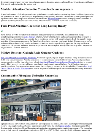 Insect-Deterring Omega Chaise for Pest-Free Enjoyment