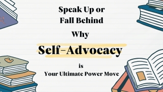 Self advocacy skills