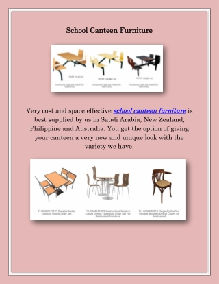 Canteen Furniture for School in Australia,foh.com.hk