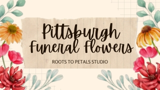 Pittsburgh Funeral Flowers
