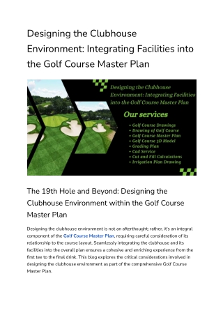 Designing the Clubhouse Environment_ Integrating Facilities into the Golf Course Master Plan_offpage blog_Komal