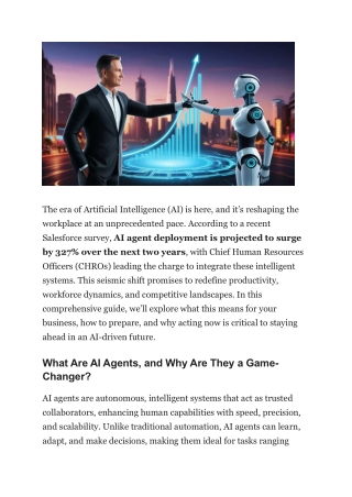 AI Agents Set to Surge 327 in Next 2 Years What It Means for Your Business