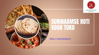 Surinaamse Roti Voor Toko