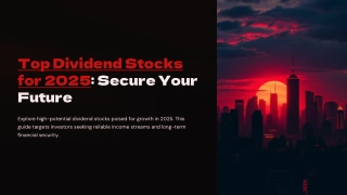 Top Upcoming Dividend Stocks for-2025-Secure-Your-Future
