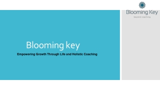 Transform Your Life with Blooming Key: Parenting Coach, Anxiety Treatment & Marr