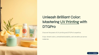 Harnessing the Power of UV Printing for High-Quality Results