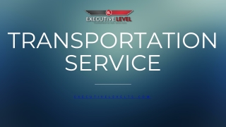 Transportation service Raleigh, NC - Executive Level Transportation