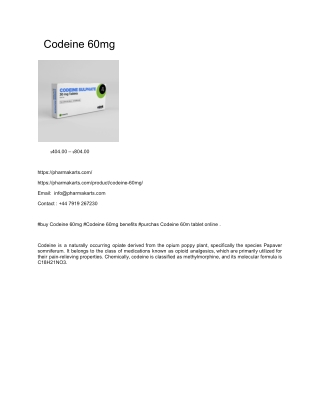 Codeine 60mg (2)