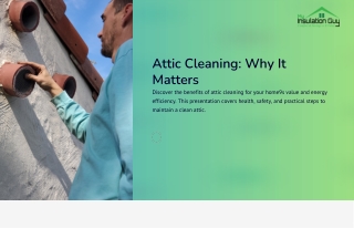 Attic Cleaning Why It Matters Discover the benefits of attic cleaning for your home9s value and energy efficiency. This
