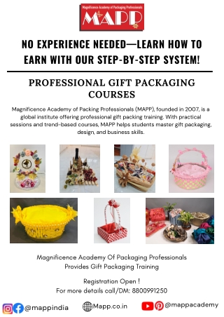 Gift Packaging Business Course By Mapp Academy