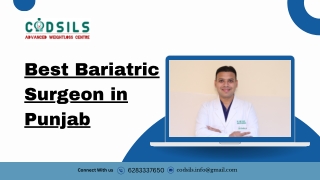 Excellence in Weight Loss Surgery Punjab’s Best Bariatric Surgeon & Hospital