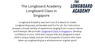 The Longboard Academy