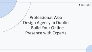 Professional Web Design Agency in Dublin