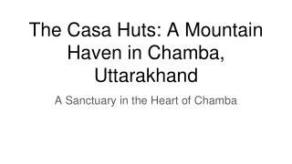 _A Mountain Haven in Chamba, Uttarakhand