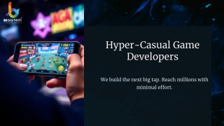 Hyper Casual Game Developers