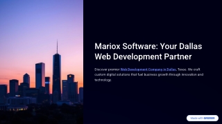 Trusted Web Development Experts in Dallas Delivering Digital Excellence