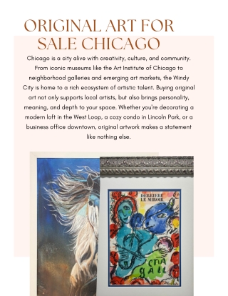 Original Art for Sale in Chicago  Local Artists & Unique Pieces