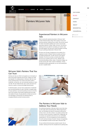 Painters McLaren Vale