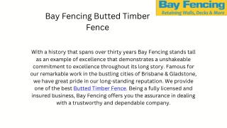 Bay Fencing