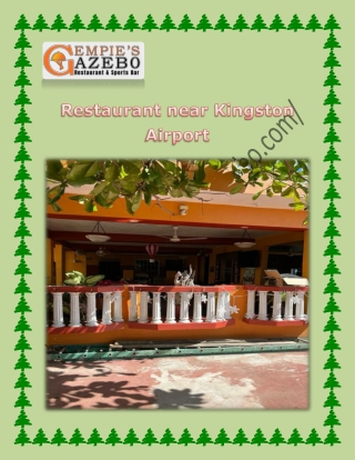 Restaurant near Kingston Airport