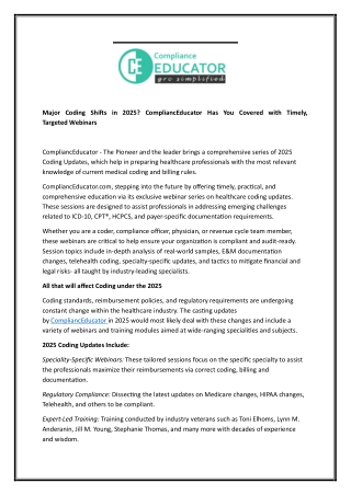 Major Coding Shifts in 2025