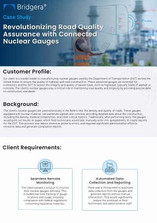 Transforming Road Construction Quality with Smart, Connected Nuclear Gauges