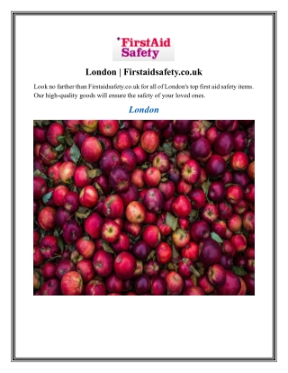 LondonFirstaidsafety.co.uk