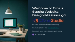 Website Design Mississauga - Citrus Studio